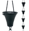 Picture of Rain Chains by JASINC Rainier Rain Chain Black 8.5 ft JAS3011BLK