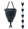 Picture of Rain Chains by JASINC Tinkle Trickle Rain Chain Black 8.5 ft JAS3007BLK