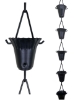 Picture of Rain Chains by JASINC Black Ruffle Rain Chain 8.5 ft JAS3001BLK