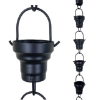 Picture of Rain Chains by JASINC Layer Rain Chain Black 8.5 ft JAS3008BLK