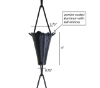 Picture of Rain Chains by JASINC Leaf Rain Chain Black 8.5 ft JAS8002BLK  