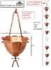 Picture of Rain Chains by JASINC Pure Copper Luca Rain Chain 8.5 ft JAS3009C