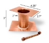 Picture of Rain Chains by JASINC Gutter Adapter Copper JAS9001C