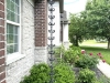 Picture of Rain Chains by JASINC Black Lily Wire Rain Chain 8.5 ft JAS1001BLK