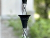 Picture of Rain Chains by JASINC Cecilia's Lace Rain Chain Black 8.5 ft JAS4003BLK