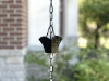 Picture of Rain Chains by JASINC Scalloped Square Rain Chain Black 8.5 ft JAS2002BLK 