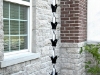 Picture of Rain Chains by JASINC Lily Rain Chain Black 8.5 ft JAS4001BLK