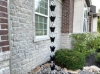 Picture of Rain Chains by JASINC Castle Square Rain Chain Black 8.5 ft JAS2003BLK